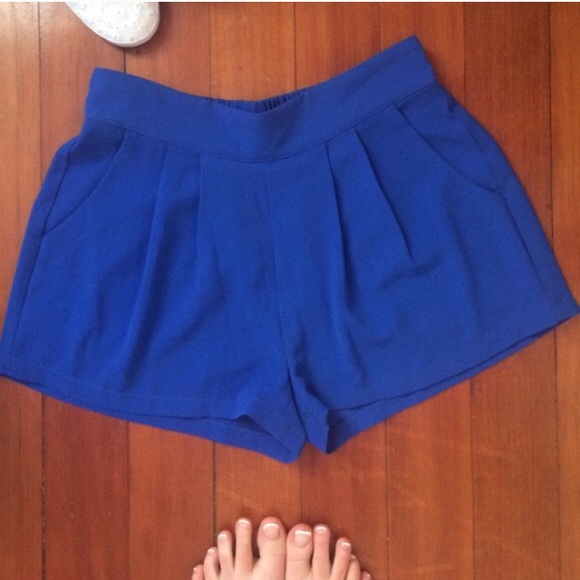 Blue Soft Shorts