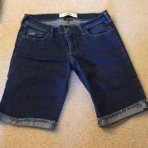 Hollister mid length shorts