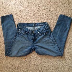 7 for all Mankind cropped Roxanne jeans