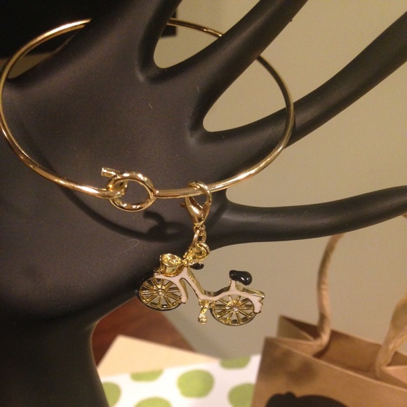 Bicycle bangle bracelet