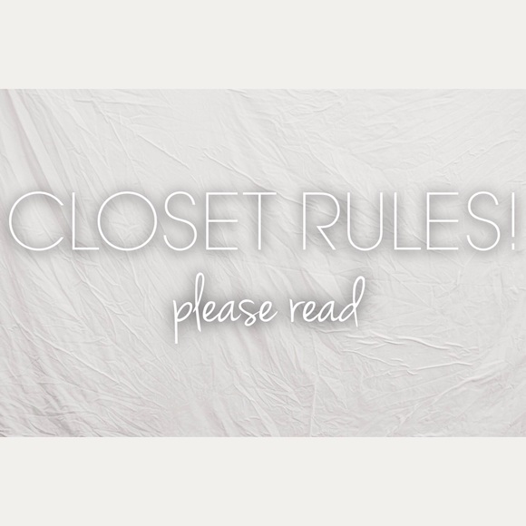 CLOSET RULES! - Picture 1 of 3