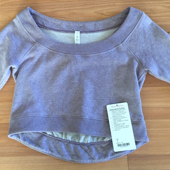 Lululemon good karma pullover