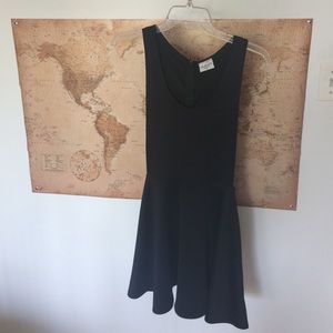 LA Hearts black overall dress