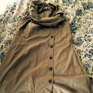 A line button detail dress with pockets!