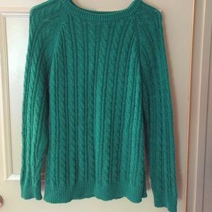 Lindsey Blake green sweater
