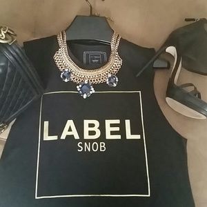 Label Snob Sleeveless Tee