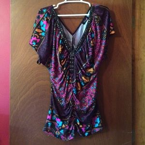 Pretty patterned top