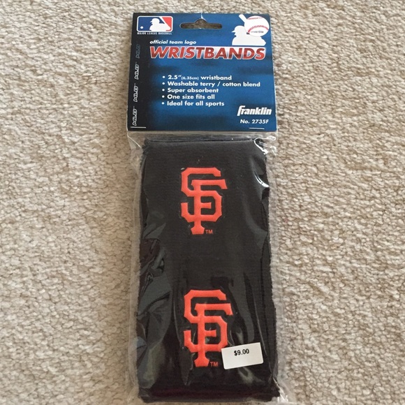 NWT San Francisco Giants Wristbands