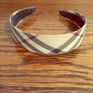 Burberry headband