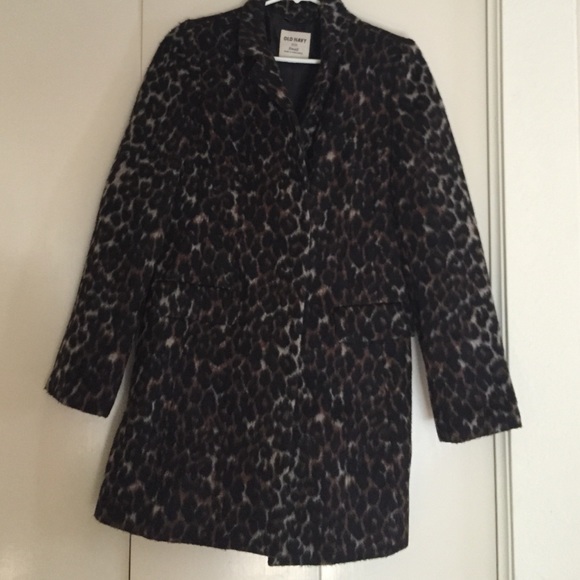 Old Navy Leopard Coat