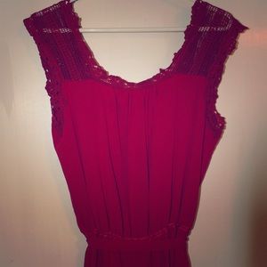 Cranberry sundress from Max Studio