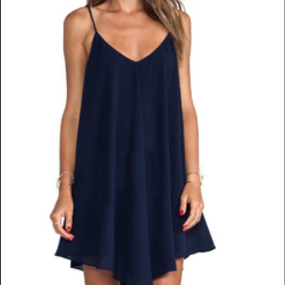 navy blue dress