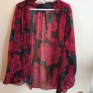 Chiffon kimono