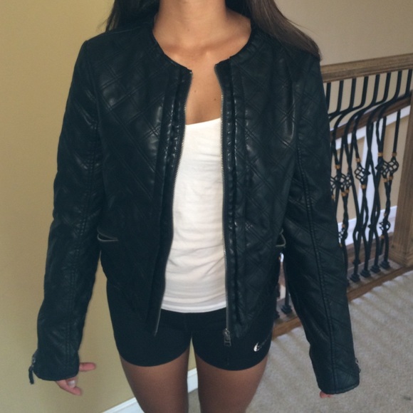 Leather jacket