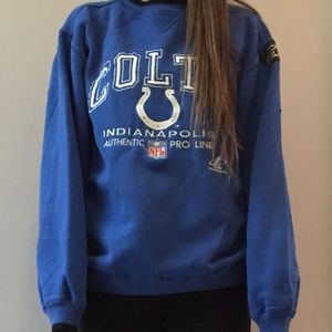 Vintage Indianapolis colts sweat shirt
