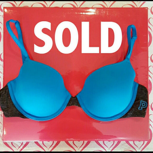 SOLD - VS PINK Wear Anywhere Demi Bra