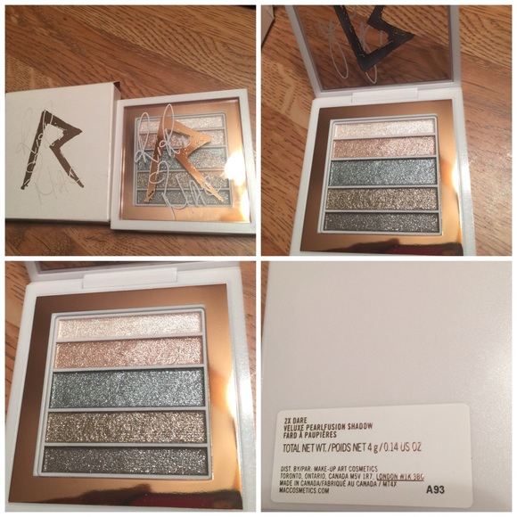 Mac riri dare 2x eyeshadow quad