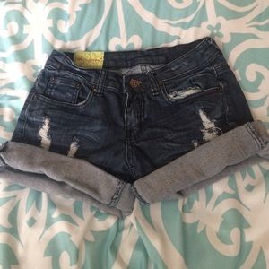 Machine Jean Shorts