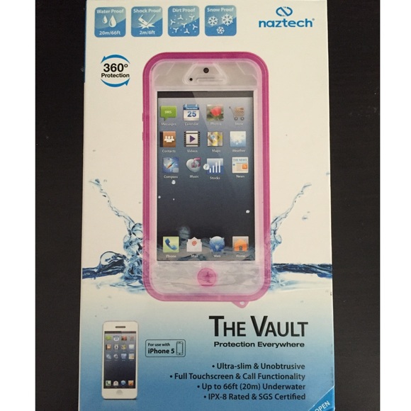 Naztech waterproof iPhone 5 case - Picture 1 of 1