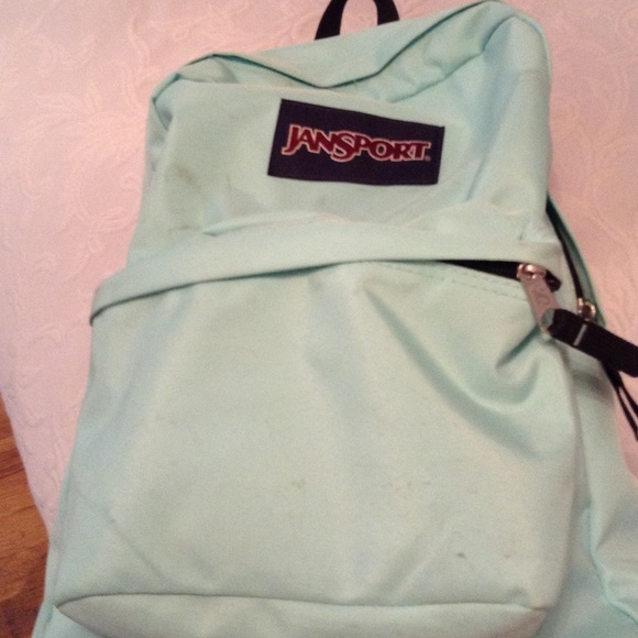 Jansport Backpack in Mint Green