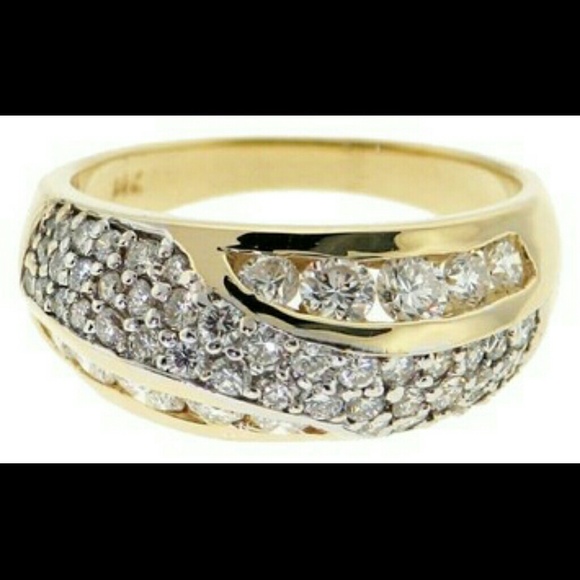 Engagement wedding ring band jewelry