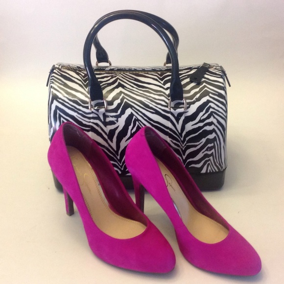 Fuchsia Jessica Simpson pumps
