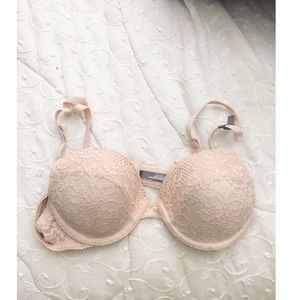 Aerie Pink Lace Bra