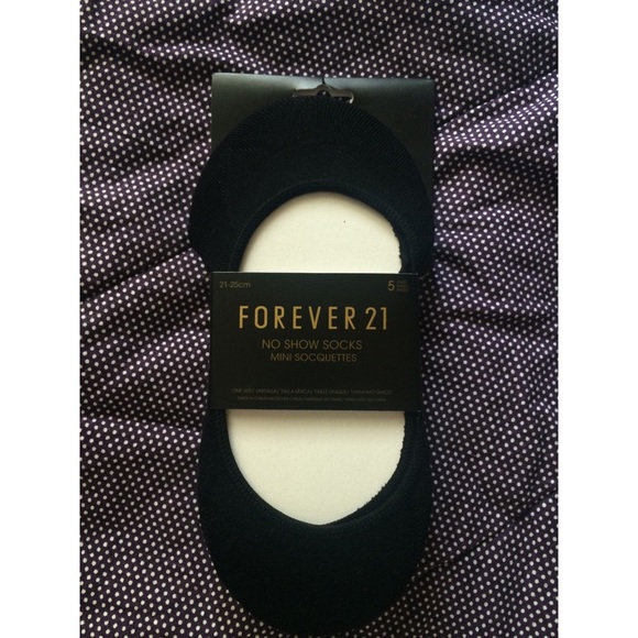 BRAND NEW NWT Black No Show Socks