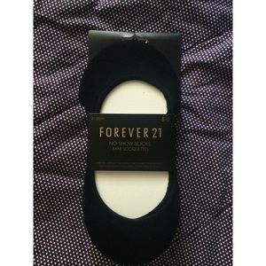 BRAND NEW NWT Black No Show Socks