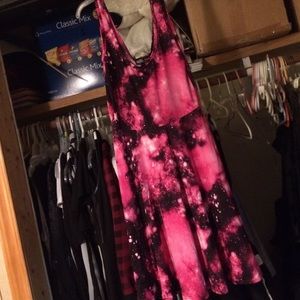 Pink Hot Topic Galaxy dress