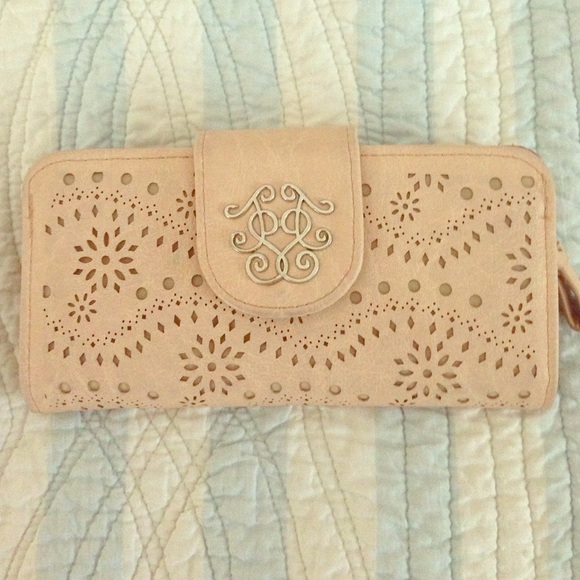 Jessica Simpson Clutches & Wallets - {jessica simpson} laser cut wallet