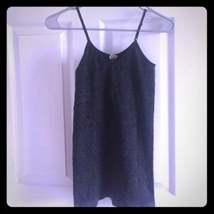 Semi see threw Gimmicks BKE tank top black