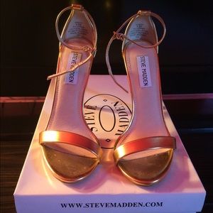 Steve Madden Gold Heel