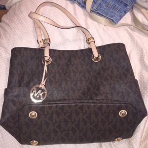 MK jet set tote
