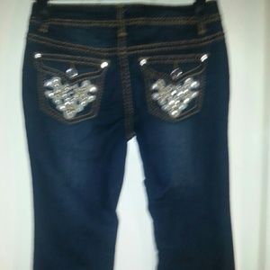DenimJeans  with bling back pockets