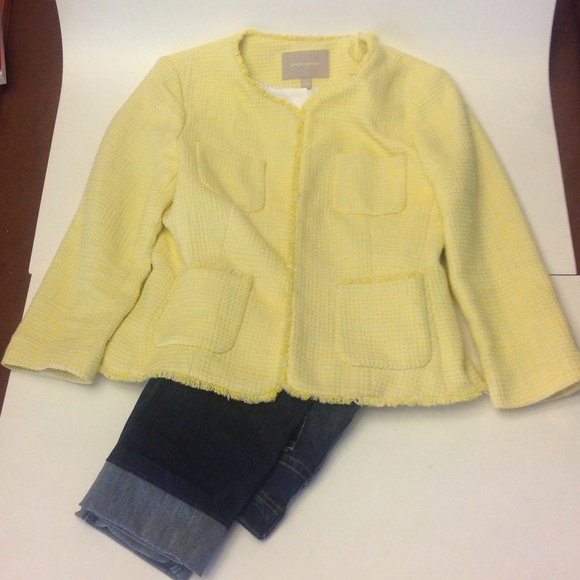 Banana republic tweed blazer