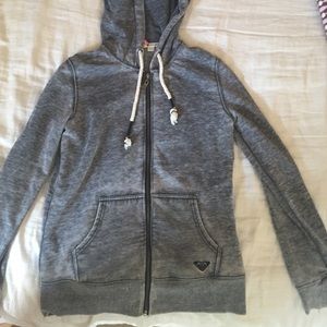 Zip up Roxy sweatshirt
