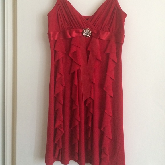Red Cocktail / Holiday Dress