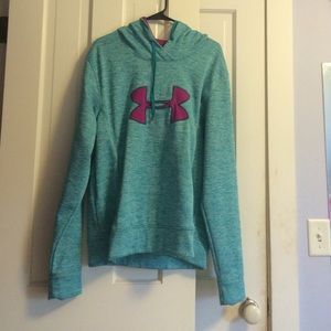 Blue/Magenta Logo Sweatshirt