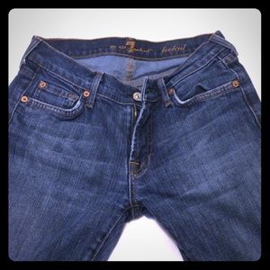 7 for all mankind boot cut jeans
