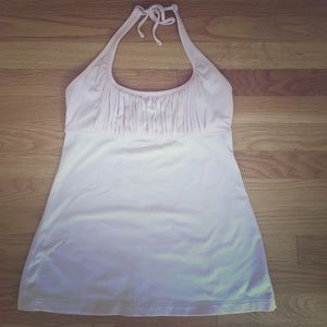 lululemon halter tank top. Light pink. Like new!