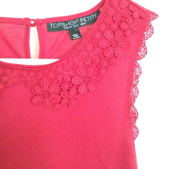 Topshop Peter Pan Collar Blouse