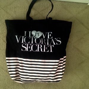 Huge Victoria's Secret Zipper Tote