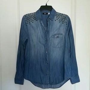 Urban Outfitters BDG Denim Shirt w/ Studs