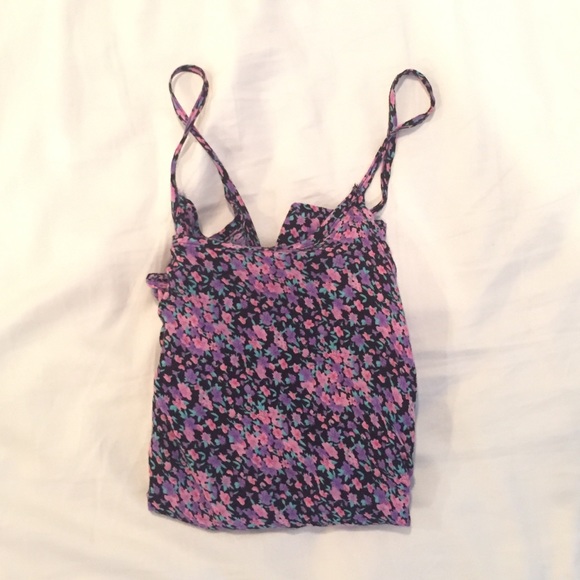 floral print tank