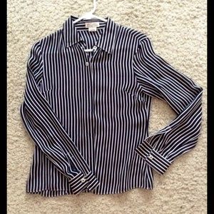 Michael Kors 100% silk blouse size 2