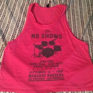 Nollie pink tank top size small