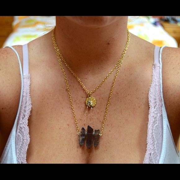 Beautiful gold layered necklace