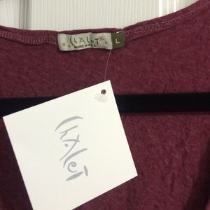 Chalet crinkle cotton tank top