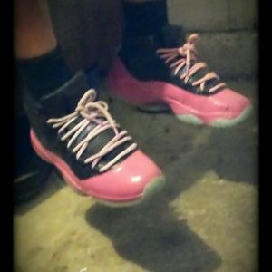Jordan's legend blues custom 11s